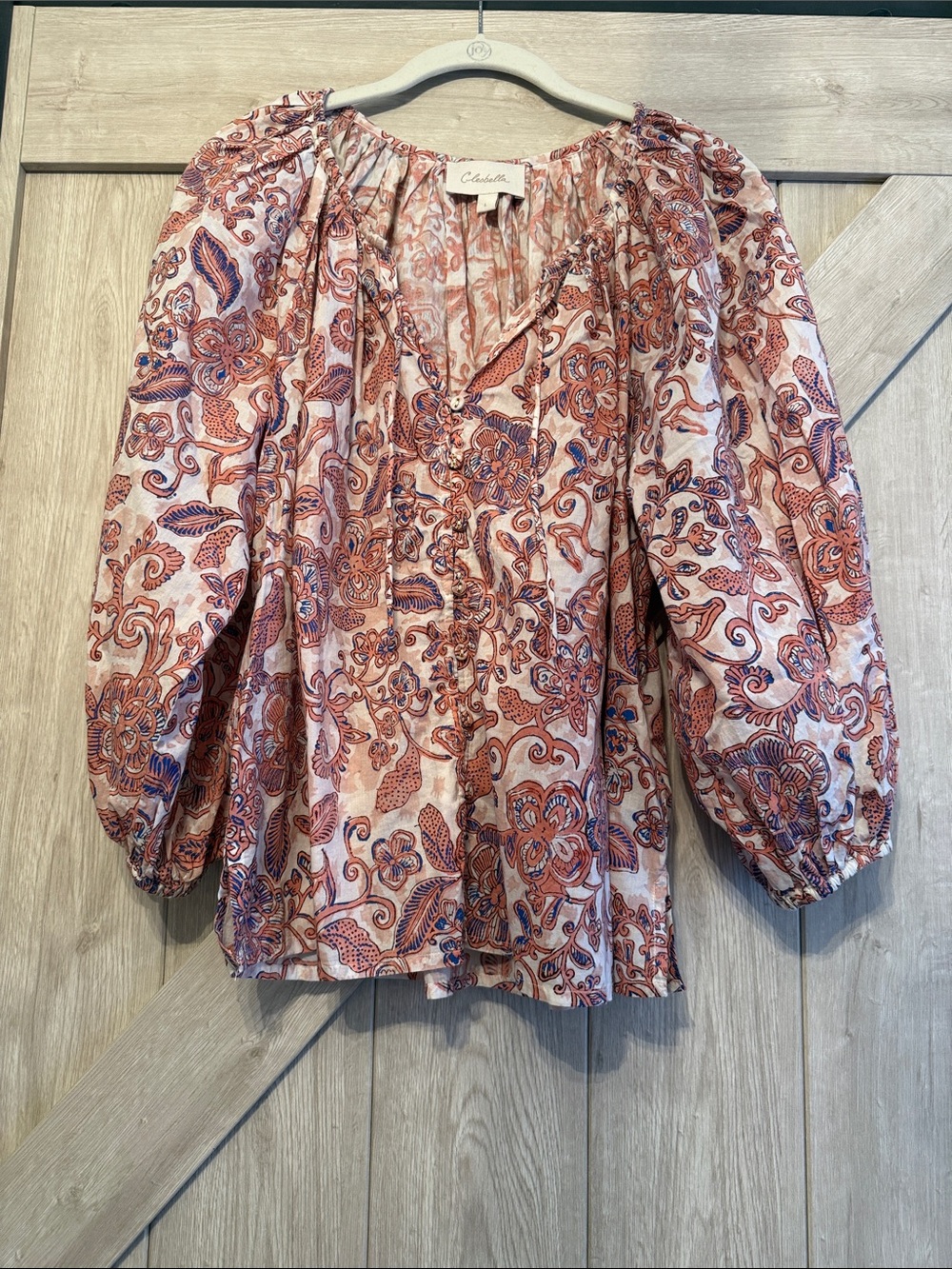 Cleobella Kyla Blouse in Amara Floral Print